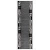 vidaXL Runner T&aelig;ppe FLORNES V&aelig;vet Gr&aring; Blade 67 x 250 cm PP 7 mm