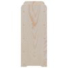 vidaXL vinreol 67,5x25x60 cm massivt fyrretr&aelig;