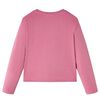 Lang&aelig;rmet T-shirt til b&oslash;rn str. 92 cm pink