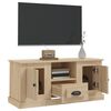 vidaXL tv-bord 100x35,5x45 cm konstrueret tr&aelig; sonoma-eg