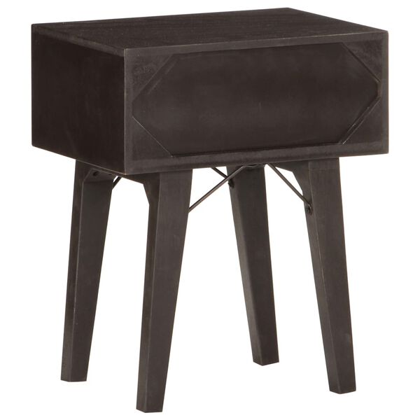 vidaXL sengeskab 40x30x50 cm massivt genbrugstr&aelig;