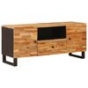 vidaXL TV-skab Brun 105 x 33 x 46 cm Massivt mangotr&aelig;