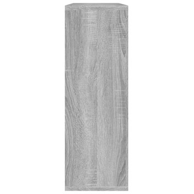 vidaXL væghylde 104x20x58,5 cm konstrueret træ grå sonoma-eg