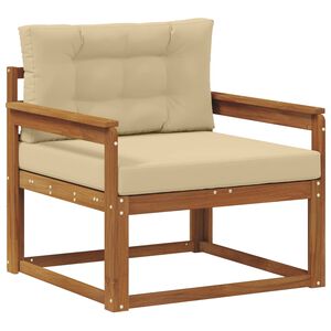 vidaXL Udend&oslash;rs Mellem Sofa Naturfarvet