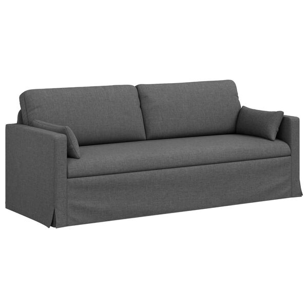 vidaXL Sofa M&oslash;rkegr&aring; Samlede dimensioner: 198 x 78 x 80 cm (B x D x H)