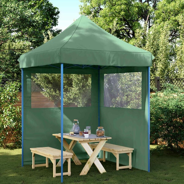 vidaXL Party Tent Gr&oslash;n 200 x 200 x 306 cm Oxford stof