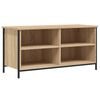 vidaXL tv-bord 100x40x50 cm konstrueret tr&aelig; sonoma-eg