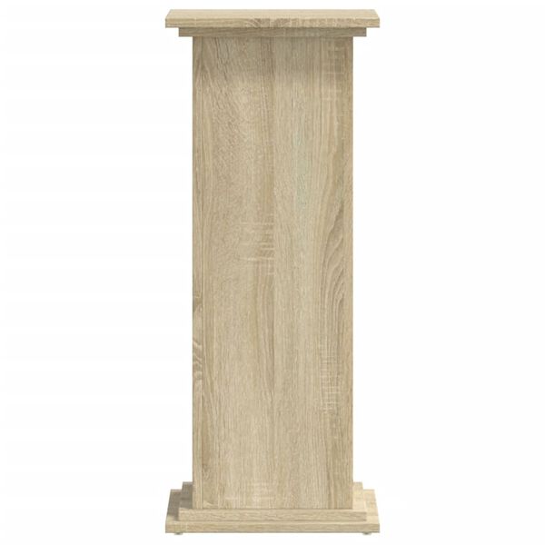 vidaXL plantestativ 33x33x80 cm konstrueret tr&aelig; sonoma-eg