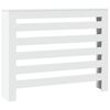 vidaXL Radiatorcover Hvid 104 x 20 x 82 cm Konstrueret tr&aelig;