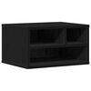 vidaXL Printerstand Sort eg 40 x 32 x 22,5 cm Konstrueret tr&aelig;
