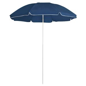 vidaXL parasol 180 cm st&aring;lstang bl&aring;