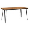 vidaXL havebord med hairpin-bordben 160x80x75 cm massivt akacietr&aelig;