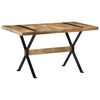 vidaXL spisebord 140x70x76 cm ru mangotr&aelig;