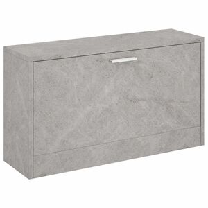 vidaXL skob&aelig;nk 80x24x45 cm konstrueret tr&aelig; betongr&aring;