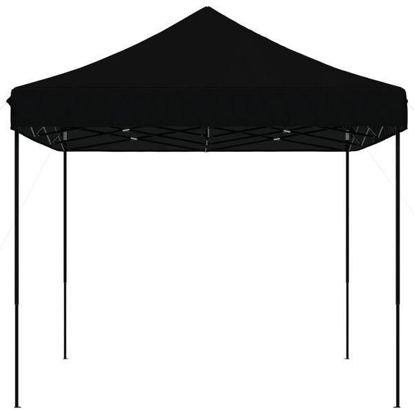 vidaXL foldbart pop up-festtelt 440x292x315 cm sort