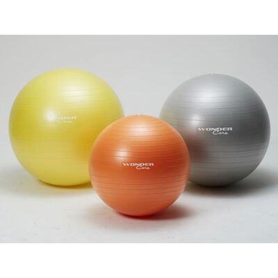 Wonder Core træningsbold 75 cm brudsikker grå