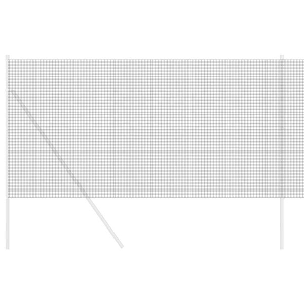 vidaXL Svejset Trådhegn Grå 1.2 x 50 m Stål