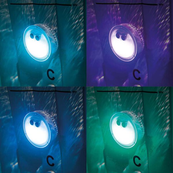 Intex LED-lampe til Bubble Spa-spabad flerfarvet 28503