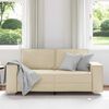 vidaXL Sofa Creme 180 x 78 x 84 cm Stof