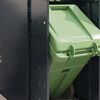 vidaXL Wheelie Bin Opbevaring til 2 Affaldscontainere Antracit