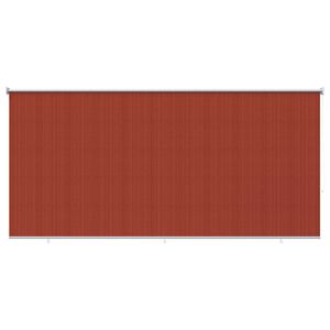 vidaXL Udend&oslash;rs rullesk&aelig;rm 90% UV blok Terracotta 240 x 140 cm HDPE