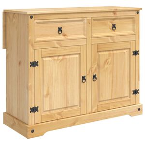 vidaXL K&oslash;kken&oslash; s&aelig;t 2 stk. Honning Voks 112 x 70 x 91,5 cm Massiv fyr