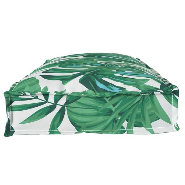 vidaXL Pude Blad Bladm&oslash;nster 100 x 40 x 8 cm Oxford stof