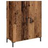 vidaXL Highboard Gammelt tr&aelig; 69,5 x 34 x 180 cm Konstrueret tr&aelig;