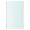 vidaXL hylder 2 stk. glaspanel 20 x 12 cm klar