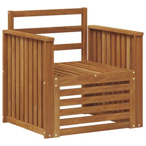 vidaXL Udend&oslash;rs sofa Massivt Akacietr&aelig; Naturfarvet