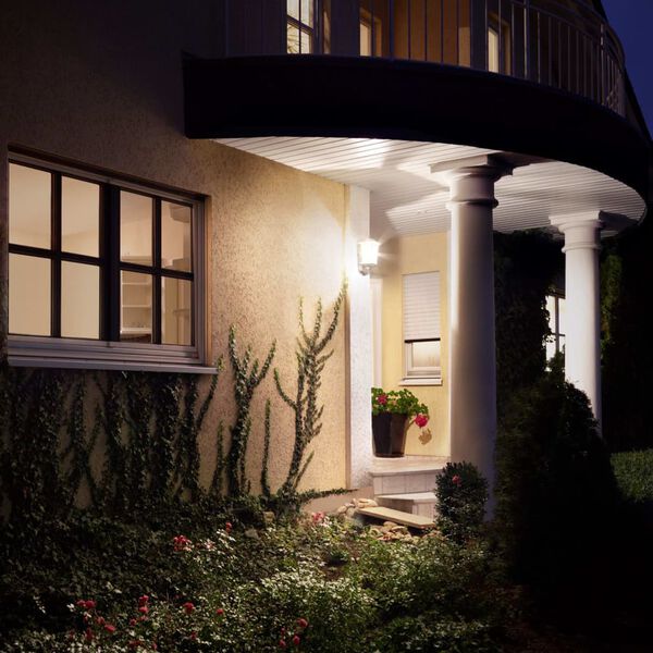 Steinel udend&oslash;rslampe med sensor L 190 hvid