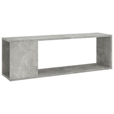 vidaXL tv-bord 100x24x32 cm konstrueret træ betongrå