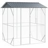 vidaXL Fuglebur Antracit 215 x 208 x 247 cm Galvaniseret st&aring;l