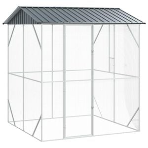vidaXL Fuglebur Antracit 215 x 208 x 247 cm