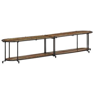 vidaXL tv-bord 200x42x40 cm massivt genbrugstr&aelig;