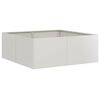 vidaXL plantekasse 80x80x30 cm rustfrit st&aring;l