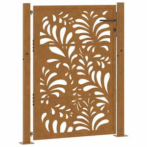 vidaXL havel&aring;ge 100x125 cm vejrbestandigt st&aring;l b&oslash;lgedesign