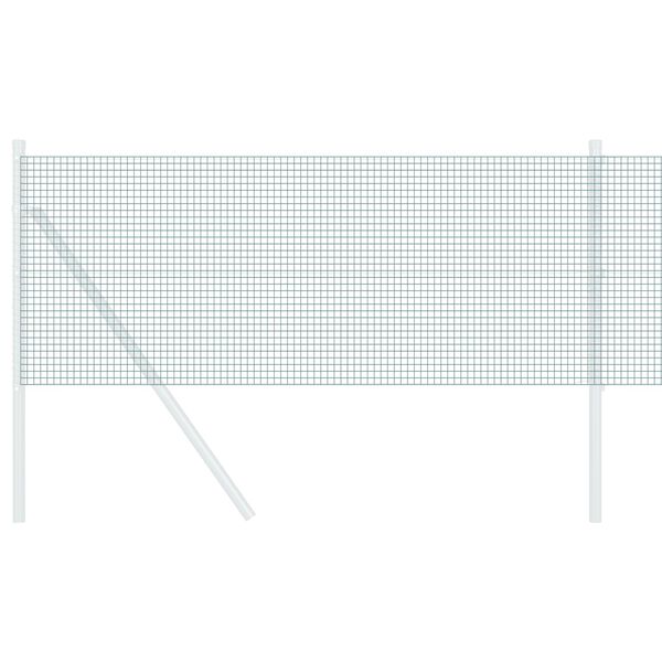 vidaXL Svejset Tr&aring;dhegn Gr&oslash;n 0.8 x 50 m