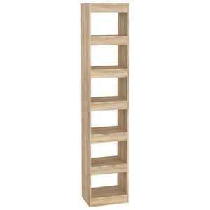 vidaXL bogreol/rumdeler 40x30x198 cm sonoma-eg