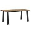 vidaXL spisebord massivt akacietr&aelig; 170 x 90 cm