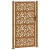 vidaXL havel&aring;ge 100x200 cm vejrbestandigt st&aring;lbladdesign