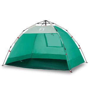 vidaXL 2-personers campingtelt vandt&aelig;t quick-release gr&oslash;n