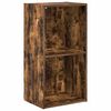 vidaXL bogreol 40x30x77 cm konstrueret tr&aelig; r&oslash;get egetr&aelig;sfarve