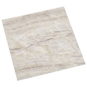 vidaXL Selvkl&aelig;bende Gulvplanker Beige 30,5 x 30,5 cm 20 stk. PVC