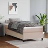 vidaXL Boxspring sengeramme 90x200 cm kunstl&aelig;der cappuccinofarvet