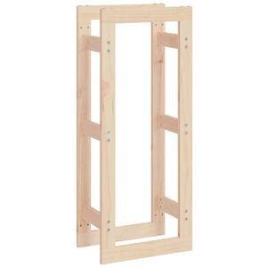 vidaXL br&aelig;ndestativ 41x25x100 cm massivt fyrretr&aelig;