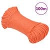 vidaXL arbejdsreb 3 mm 10 m polypropylen orange