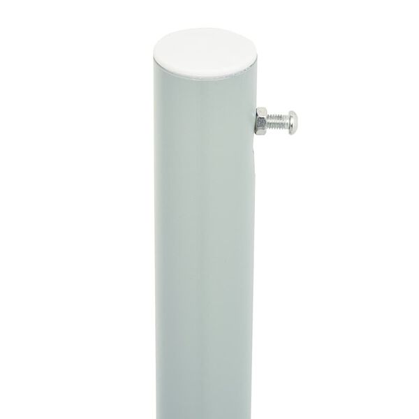 vidaXL sammenrullelig sidemarkise til terrassen 180x600 cm r&oslash;d