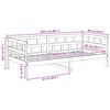vidaXL daybed 80x200 cm massivt fyrretræ gyldenbrun