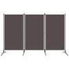 vidaXL 3-panels rumdeler 260 x 180 cm antracitgr&aring;